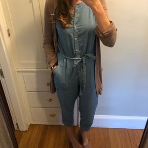 Old Navy denim look jumpsuit